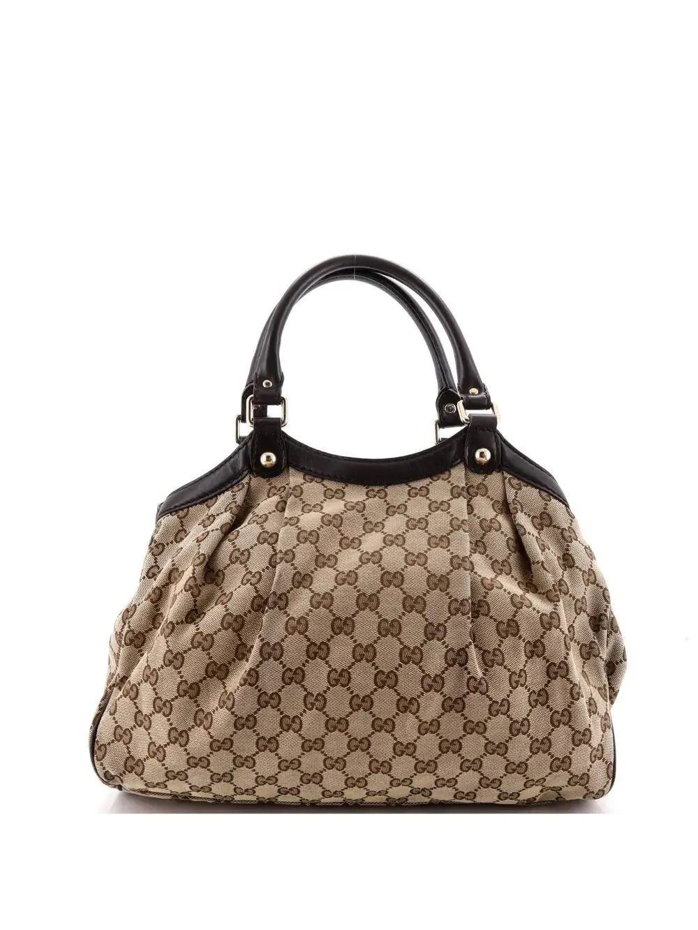 Gucci Sukey Tote Gg Canvas With Leather #333739G10B